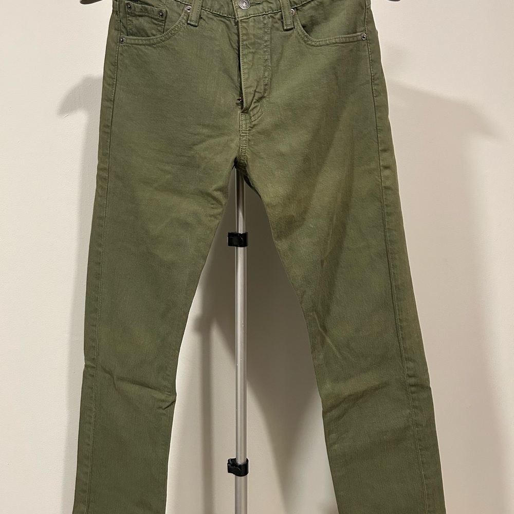Levi's Men's Straight Jeans in Olive